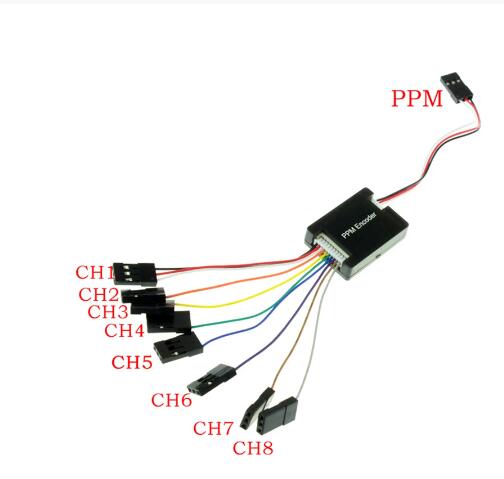 Drone Power Distribution Board - PWM To PPM Encoder Switcher For