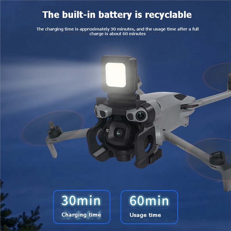 Drone Led Light - DT98 Drone Night Flight Light Top-Mounted