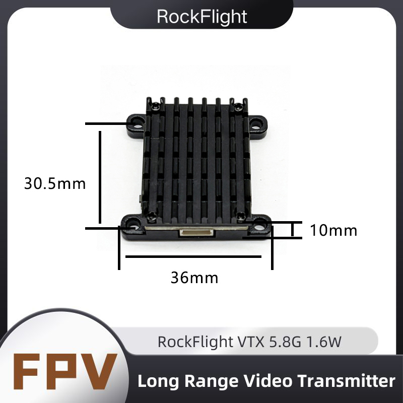 RockFlight TX663 VTX 5.8G 48CH - Drone Transmitter recension och pris