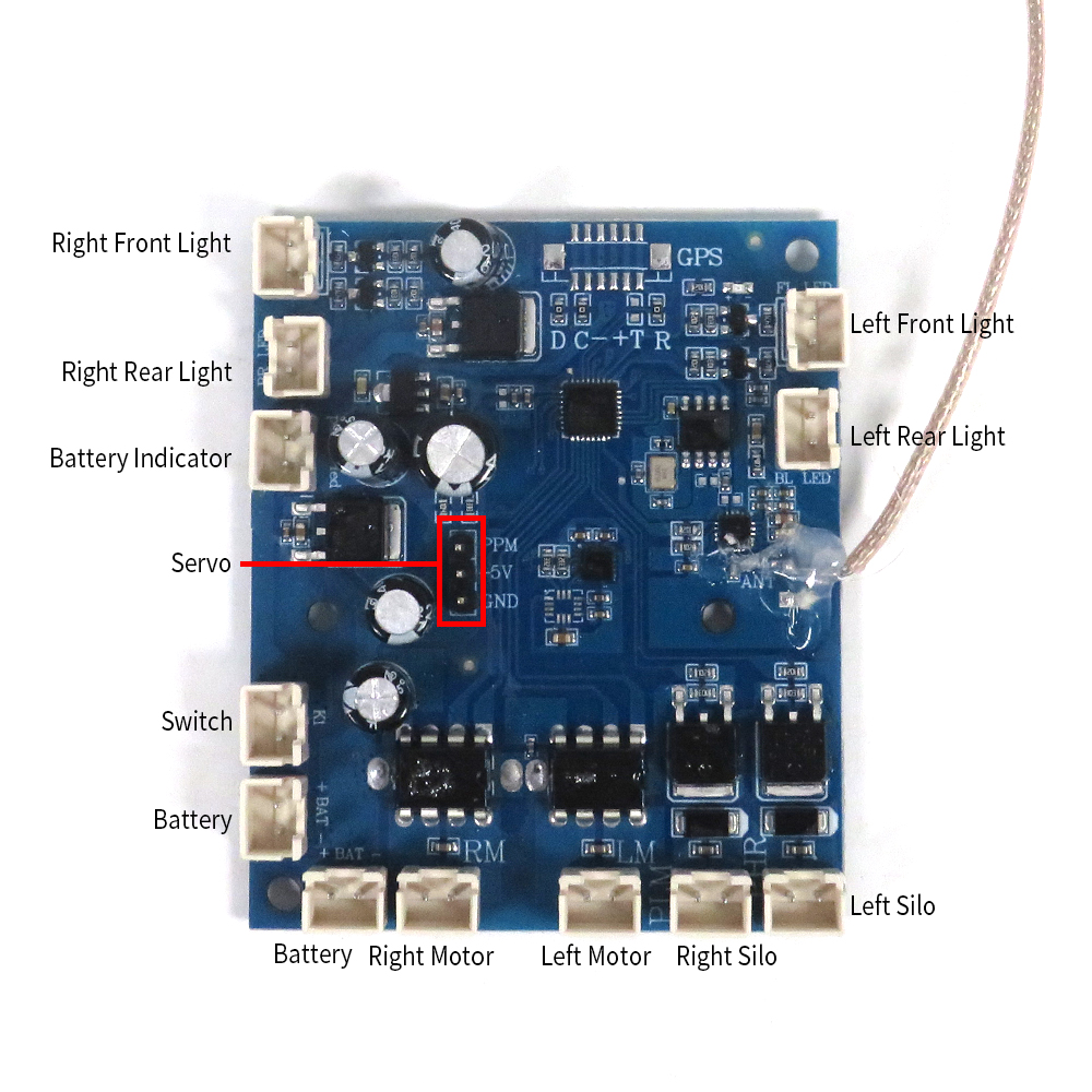 Flytec Official Original V801  - Drone Power Distribution Board recension och pris