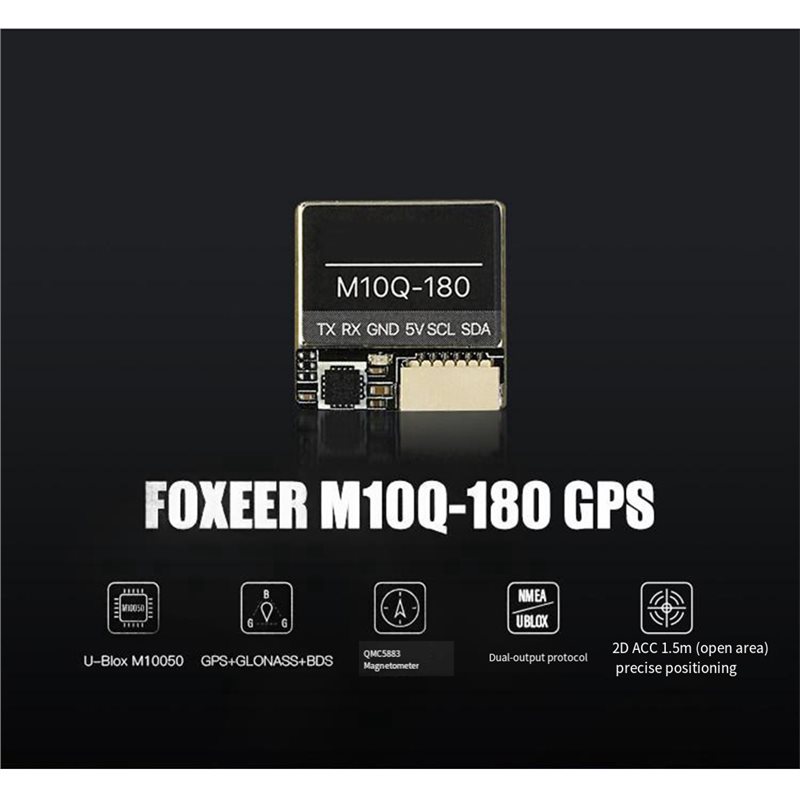M10Q GPS Module Dual Protocol  - Drone Compass recension och pris