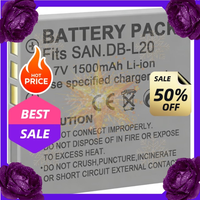 SWZY 3.7V 1500mah DB-L20 Batte - Drone Camera recension och pris