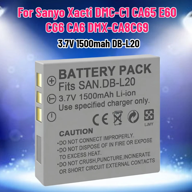 SWZY 3.7V 1500mah DB-L20 Batte - Drone Camera recension och pris