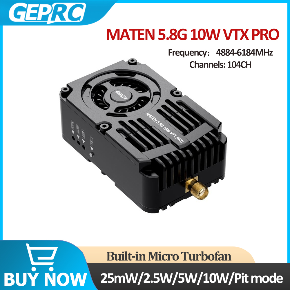 GEPRC MATEN 5.8G 10W VTX PRO 1 - Drone Transmitter recension och pris