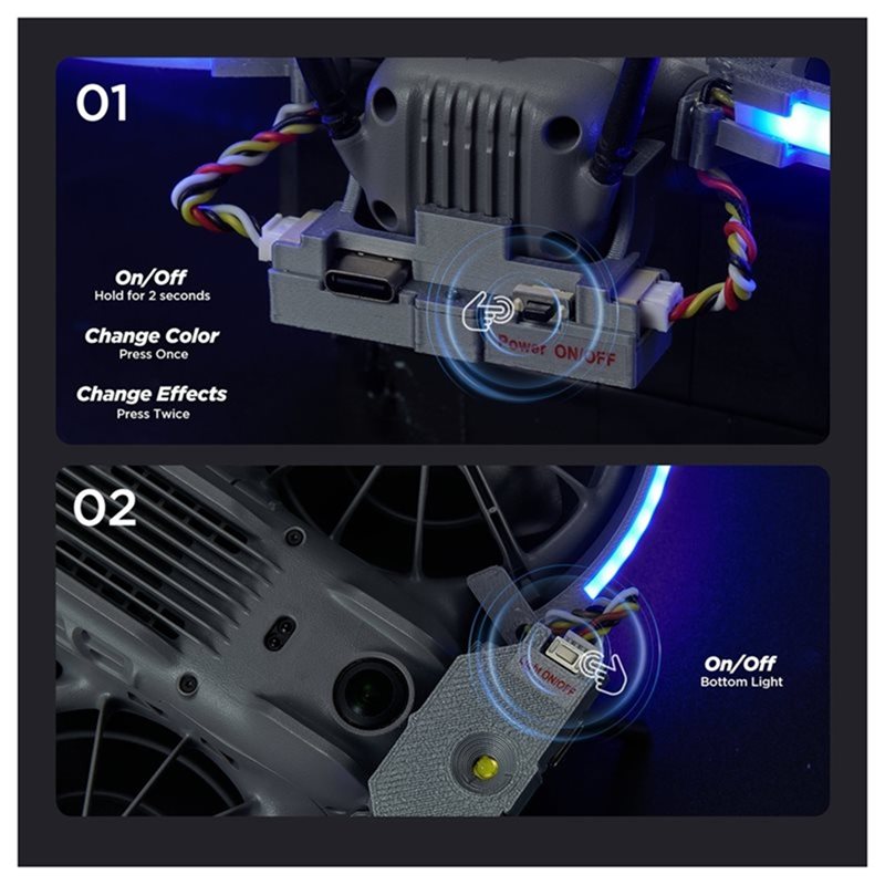 [NEW!A25P】 LED Light Strip For - Drone Led Light recension och pris